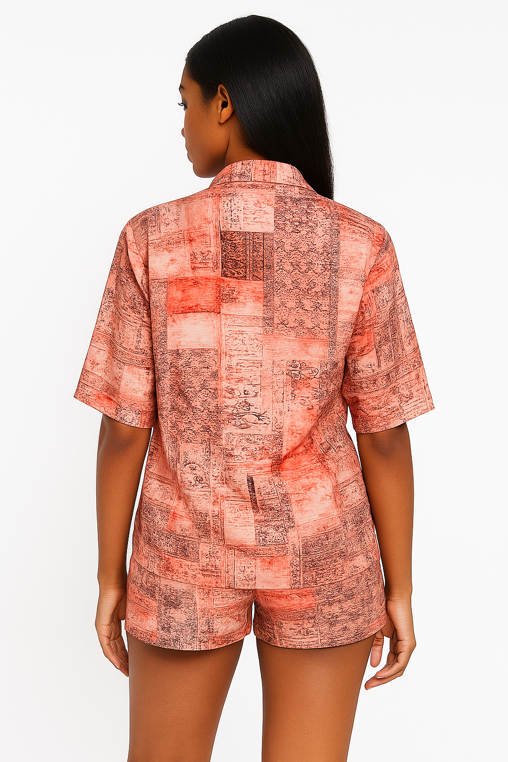 Coral Desert Print Trio